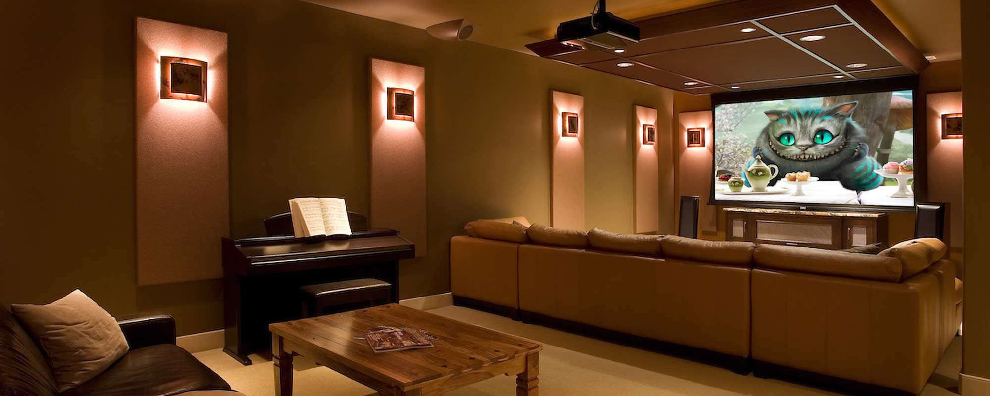 Home Theater, A/V System, Acoustic Treatments, Home Automation